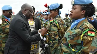 GHANA’S VICE PRESIDENT ATTENDS UNIFIL GHANBATT 85 MEDALS PRESENTATION PARADE