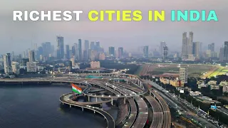 Top 10 Richest Cities In India 2024 🇮🇳