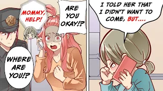 “Mommy! Help!” My daughter suddenly disappeared. When I called the police... [Manga dub]