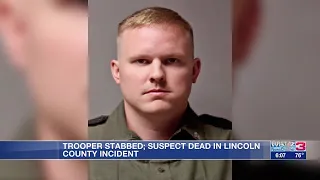Trooper stabbed, suspect dead in Lincoln County incident