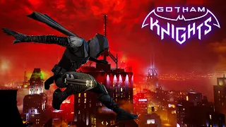 Gotham Knights Robin Black Suit STEALTH Gameplay #gothamknights #gameplay #freeroam