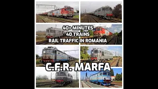 🔴 [40+ minutes] Trafic feroviar/ Rail traffic in Romania - C.F.R. MARFA