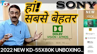 2022 New 55X80K | 4K Ultra HDR(Google TV)with Dolby Vision Atmos Full Details & Review  in हिंदी