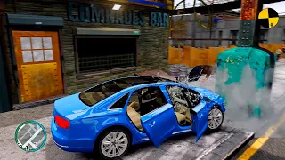 GTA 4 Crash Testing Real Car Mods Ep.340
