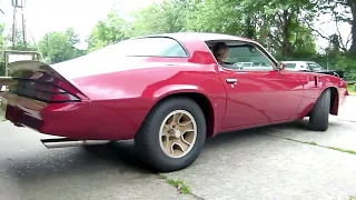 Chevrolet Camaro Dual 2.5" Stainless Exhaust With X-pipe Installation with glasspack mufflers