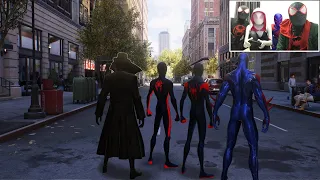 SPIDERMAN ACROSS THE SPIDERVERSE PLAYING SPIDERMAN 2 (FUNNY GAMEPLAY FREE ROAM)