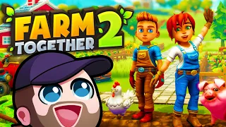 Growing BIG FAT CROPS in Farm Together 2 with The Crew!