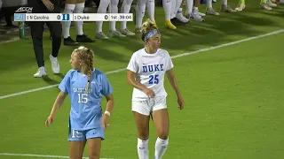 North Carolina vs  #3 Duke | NCAA Women Soccer Sep 8,2022