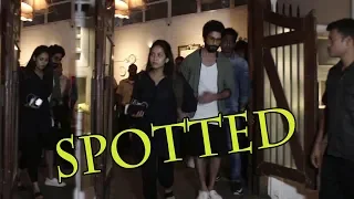 Shahid Kapoor & Mira Rajput Spotted At The Fable Juhu For Dinner Date