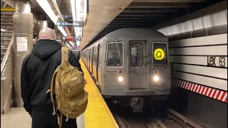 IND 63rd Street Line: (B) (D) (E) (F) (M) (N) (Q) (R) (W) Trains @ Lexington Ave-63rd Street