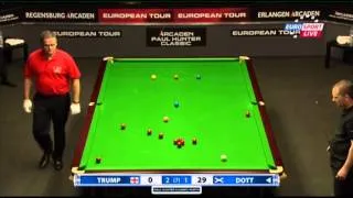 Judd Trump - Graeme Dott (Frame 4) Snooker Paul Hunter Classic 2013 - Round 6