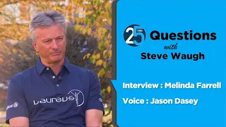 25 Questions with Steve Waugh