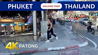 WALKING PATONG PHUKET THAILAND 🇹🇭 4k Thailand travel 2023