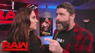 Mick Foley stands up to Stephanie McMahon: Raw, Feb. 20, 2017
