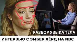 Эмбер Херд на NBC. Cамые яркие моменты из интервью Саванне Гатфри. Разбор языка тела.