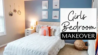 Girls Bedroom Makeover | Tween Girls Bedroom Decorating Ideas