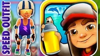 Subway Surfers: Miami - NICK SPEED OUTFIT (iPhone Gameplay Video)