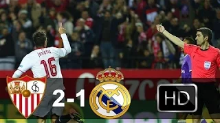 Sevilla vs Real Madrid 2 1   Full Match Highlights   La Liga 15 01 2017 HD
