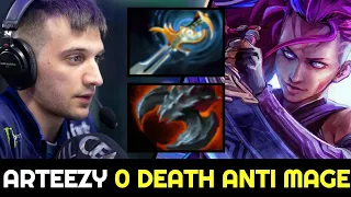 ARTEEZY destroyed Enemies with 0 Death Echo Sabre Anti Mage 7.28 Dota 2