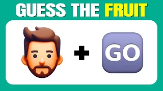 Guess the Fruit by Emoji🍓🍏🍉| Easy, Medium, Hard levels| Quizzer Odin