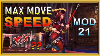 Can You NOW Move FASTER Than MOUNTS?? Stacking Nearly ALL Move Speed Bonuses -  Mod 21 Neverwinter