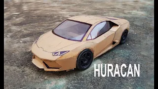 LAMBORGHINI HURACAN || how to make Lamborghini cars|| RC cars|| RC RC|| Electric toy cars||cardboard