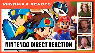 Nintendo Direct Mini - MinnMax's Live Reaction