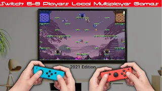 Top 25 Nintendo Switch 6-8 Player Co-op / Local Multiplayer Games - 2021 Edition