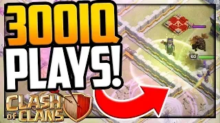 300 IQ Plays in Clash of Clans - That YOU Can Use!