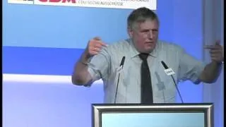 CDA-Bundestagung 2011 - Rede Karl-Josef Laumann (TEIL 1)