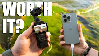 New DJI Osmo Pocket 3 vs iPhone 15 Pro | The Better Pocket Camera