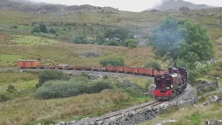 Welsh Highland Preserved Steam Narrow Gauge Railway Society Gala Weekend, K1 NGG16 Passenger Freight