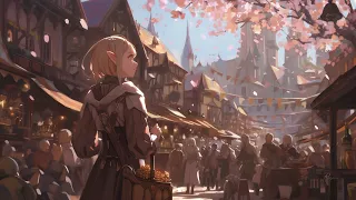 Relaxing Medieval Music - Fantasy Bard/Tavern Ambience, Relaxing Sleep Music, Stalls of Serenity