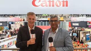 drupa 2024: Vik Pratap, Canon Australia