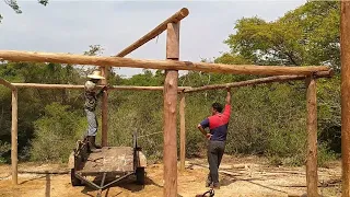 CONSTRUÇÃO DO RANCHO!!!