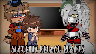 Security Breach Reacts ・CREDITS AT THE END! ・[Long like the FNaF timeline]