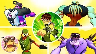 BEN 10 Protector of Earth - All Bosses (With Cutscenes) [Wii | 2K]