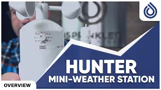 Hunter Mini-Weather Station - Rain, Wind, Freeze All-In-One | SprinklerSupplyStore.com