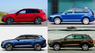 Volkswagen Touareg Evolution: A Journey Through Generations (2002 - 2024)