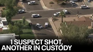 SkyFOX over officer-involved shooting in Phoenix