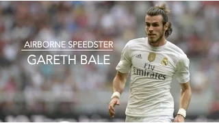 Gareth Bale | Airborne Speedster | Speed & Goals 2015/16 HD