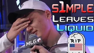 CS:GO - Why s1mple left Team Liquid! (s1mple leave team liquid, news)