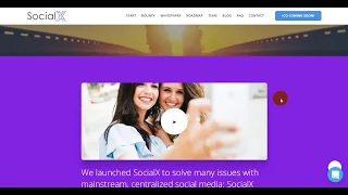 SocialX - Первая децентрализованная социальная сеть