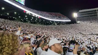 Penn State Whiteout Game vs. Minnesota. 10/22/22 - Opening