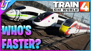 Train SIm World 4 - High Speed Electric (Speed TEST!)