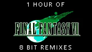 1 Hour of Relaxing Final Fantasy VII 8 Bit Remixes - Chill/Study/Sleep - Demake Music