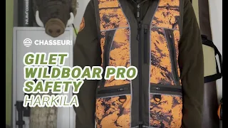 Un gilet 2 en 1 : le gilet Wildboard Pro Safety Harkila