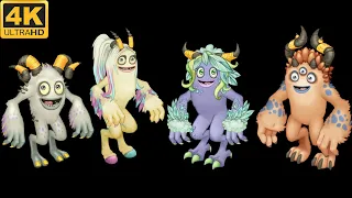 Werdos Monsters - all songs and animations 4k