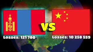 PRO Mongolia DESTROYS China in Rise of Nations