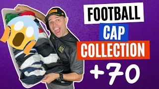 😱  MY INSANE FOOTBALL CAP COLLECTION❗️ More than 70 Football Hats 🧢